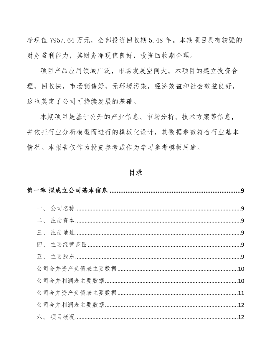 河北关于成立反光材料公司可行性研究报告_第3页