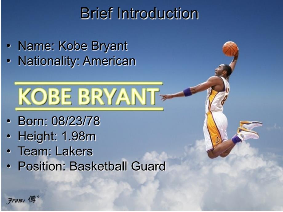 Kobe_Bryant(科比英文ppt介绍)_第3页