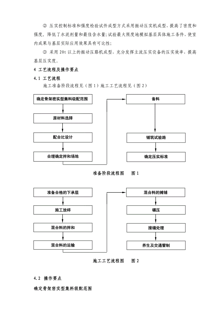 水泥稳定碎石基层振动成型施工工法_第2页