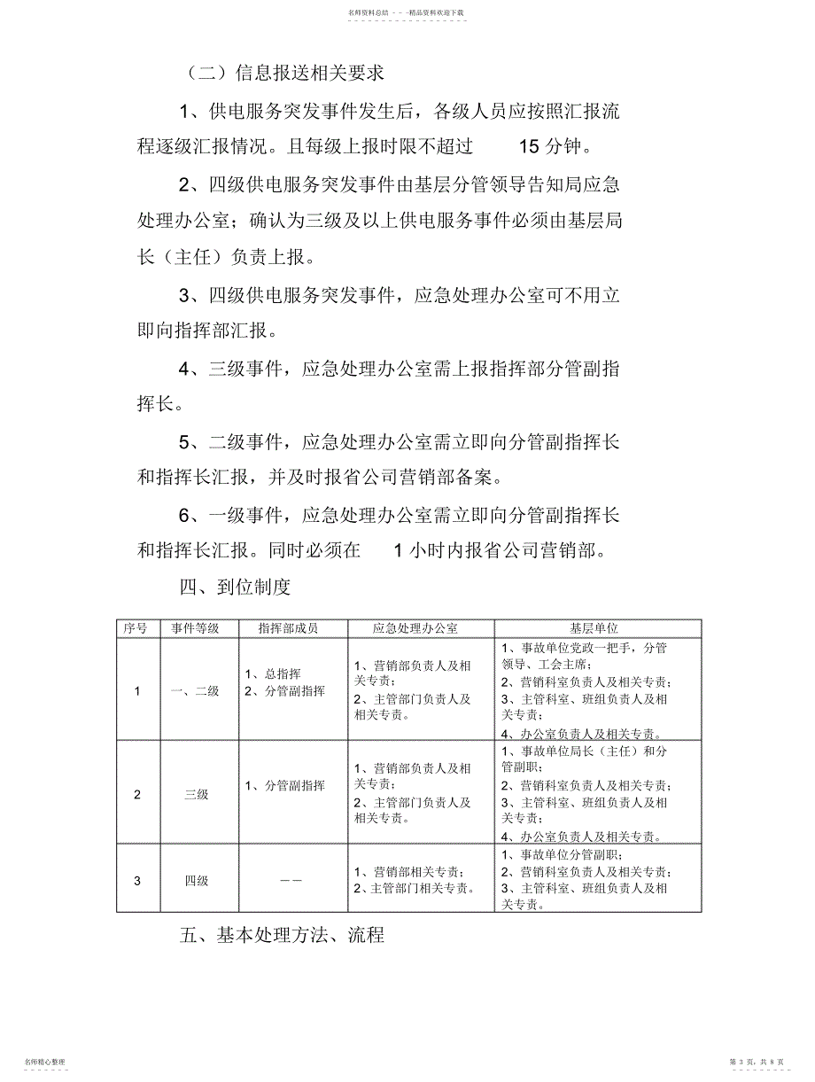 2022年2022年供电服务突发事件专项应急预案_第3页