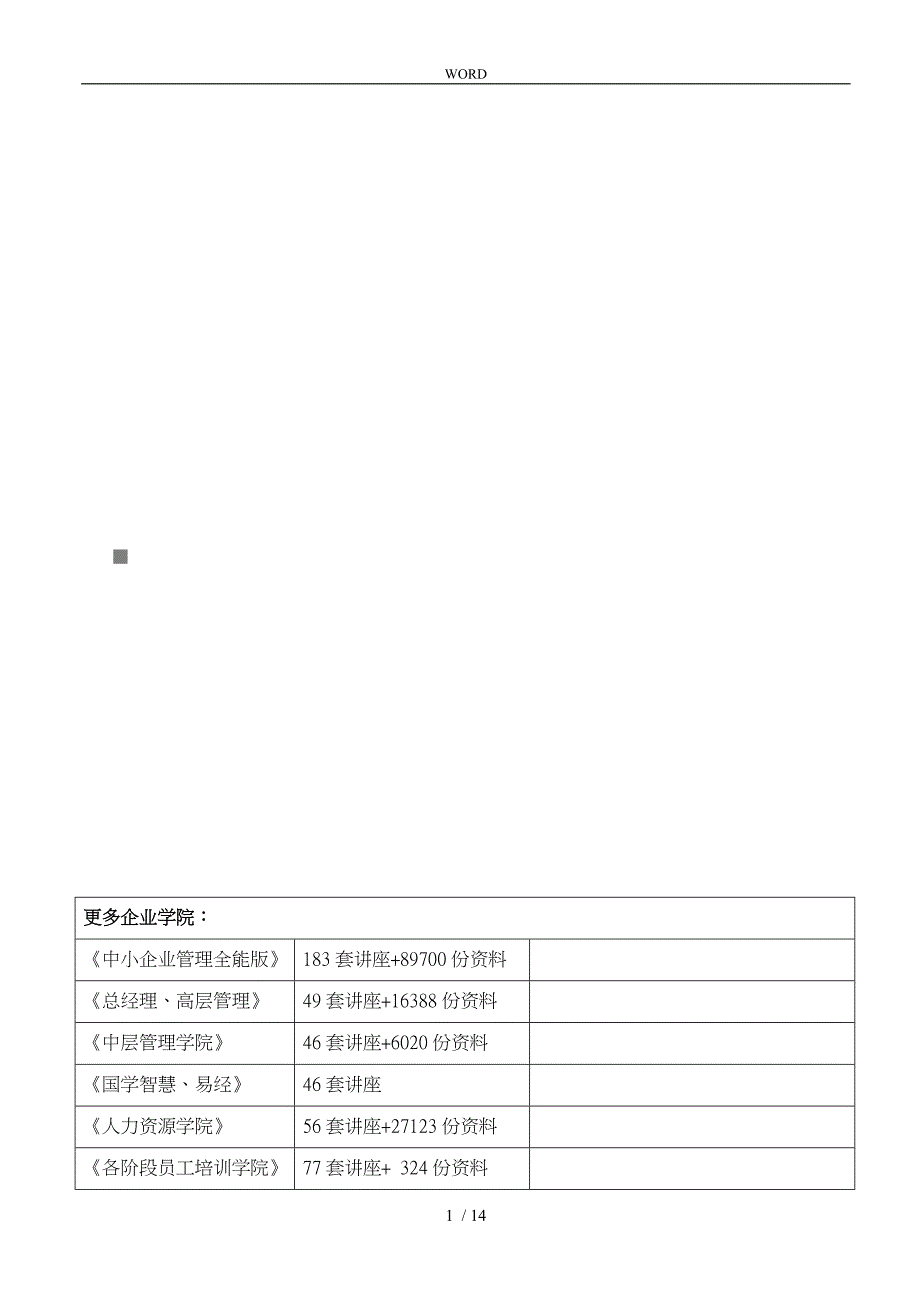 公司年度中长期经营业务计划_第1页