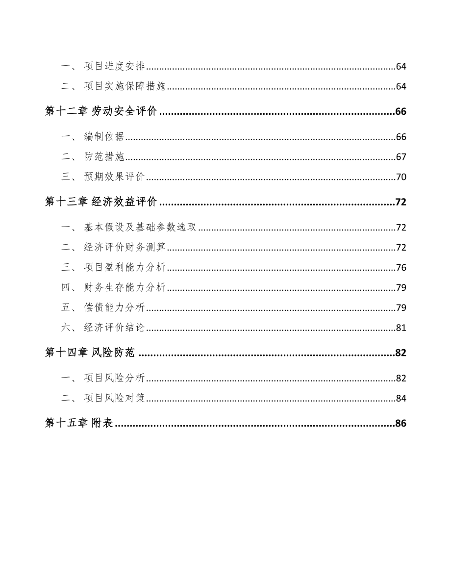 安徽石墨项目可行性研究报告_第5页