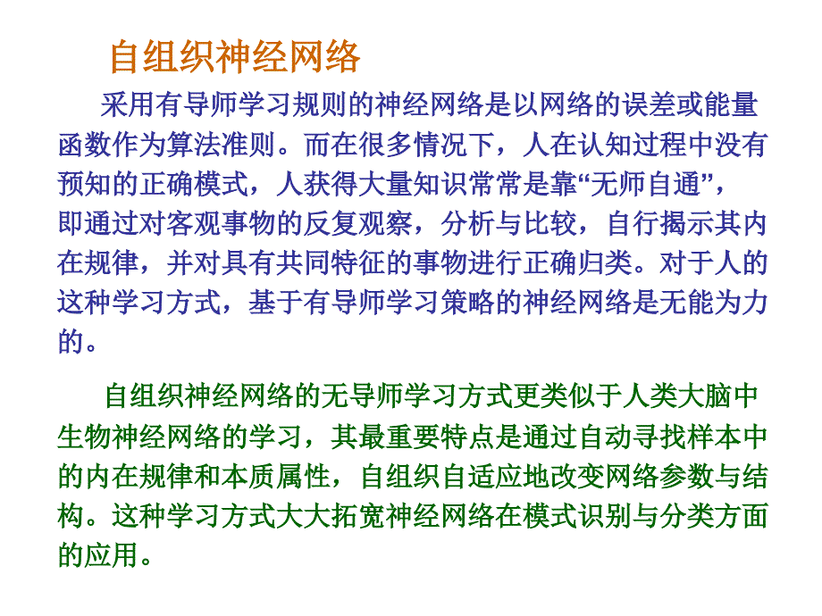 自组织神经网络参考PPT_第2页