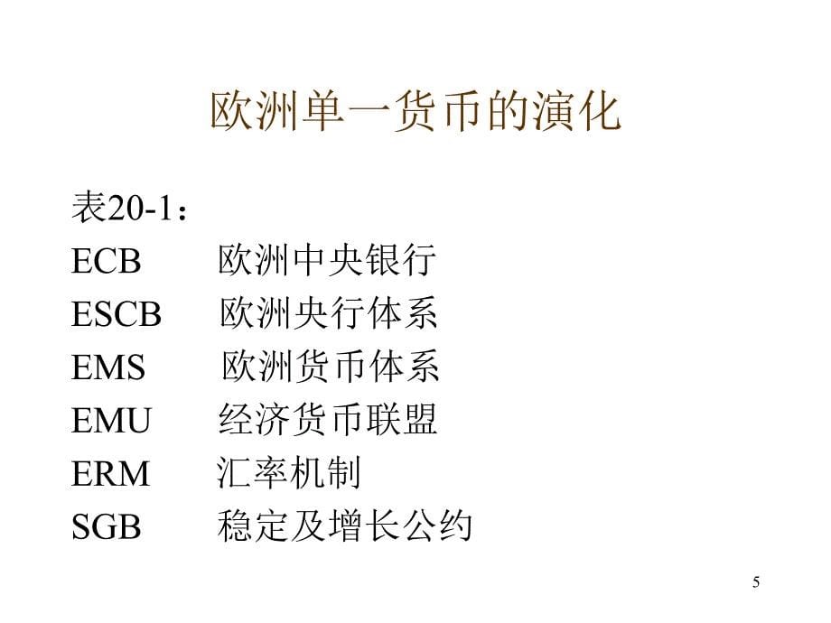 国际经济学克鲁格曼中文版第20章PPT优秀课件_第5页