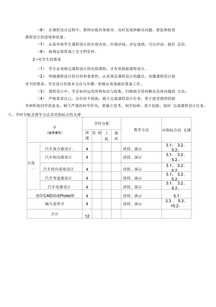 汽车工程学课程设计II_第4页