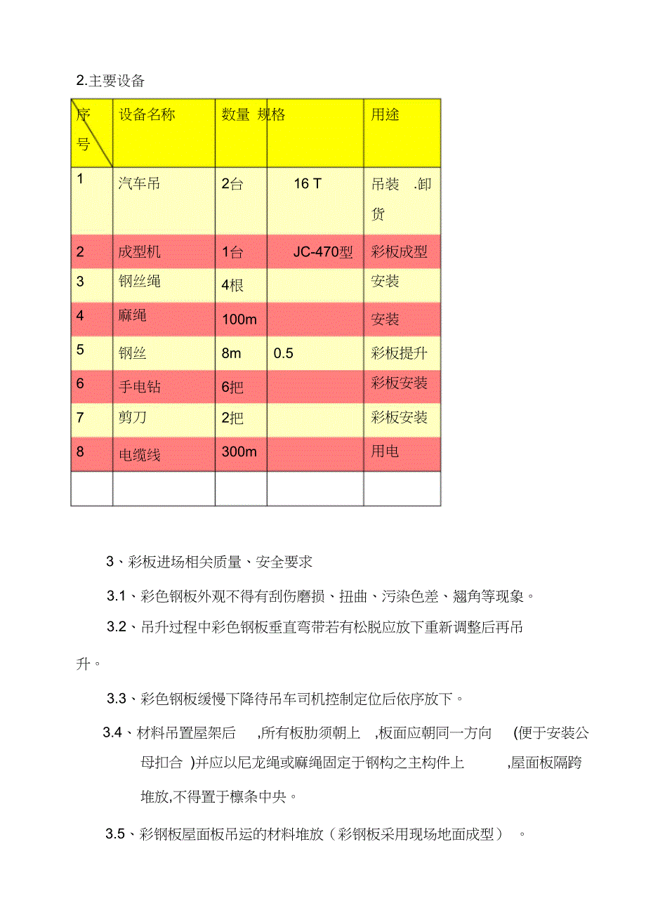 钢结构安全平网生命线施工措施（完整版）_第4页