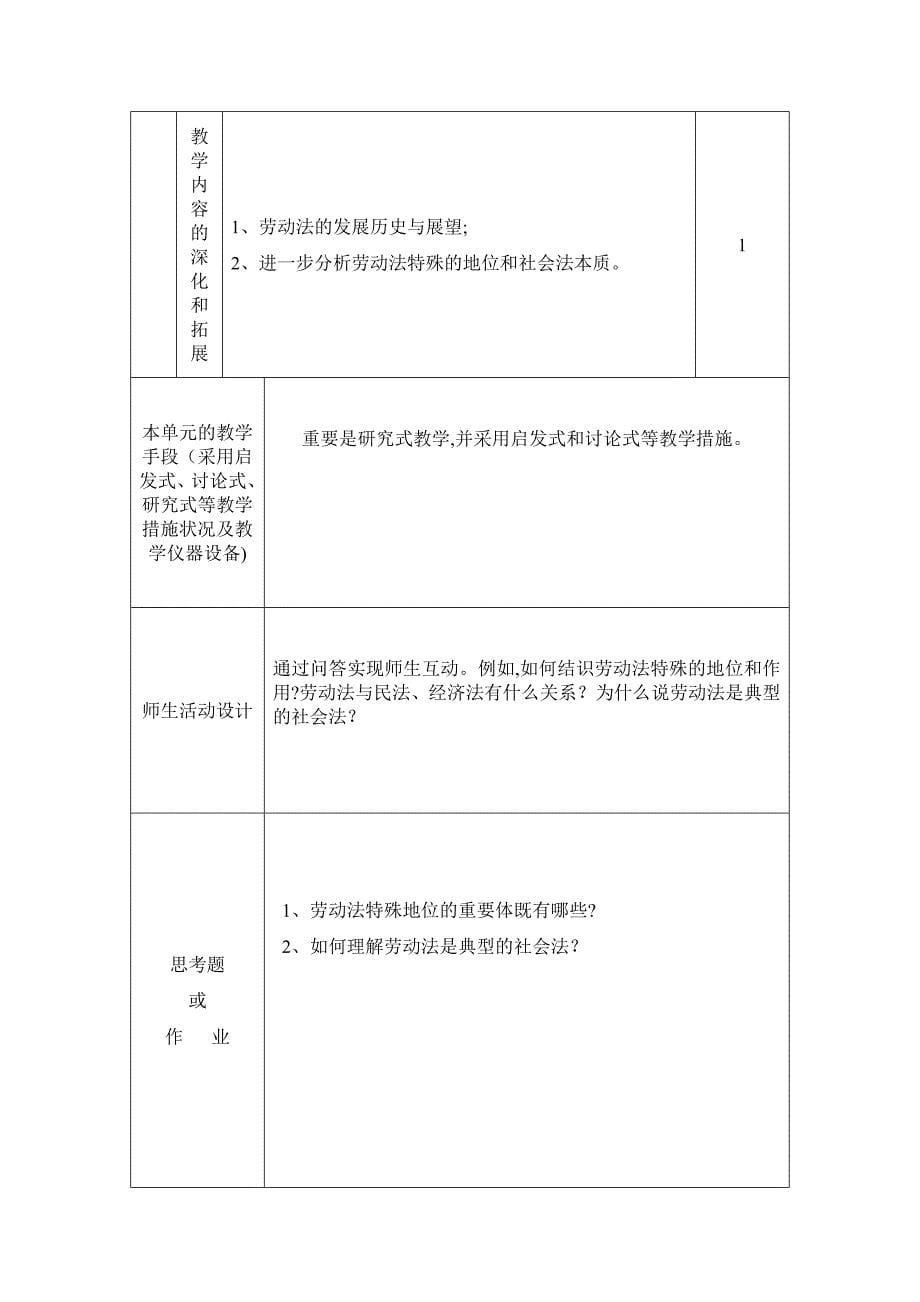 劳动与社会保障法教案_第5页