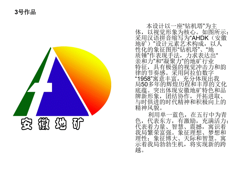 安徽地矿标识征集情况汇报.ppt_第3页