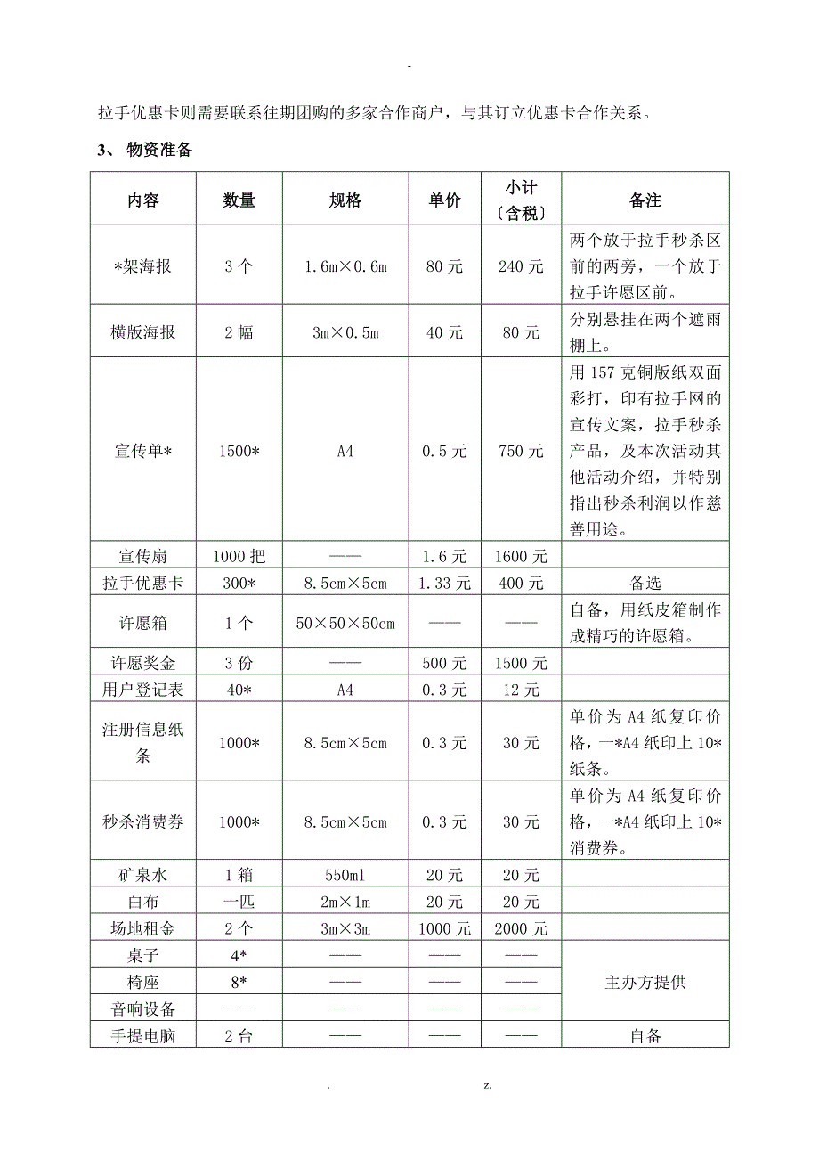 宣传活动策划与方案_第4页