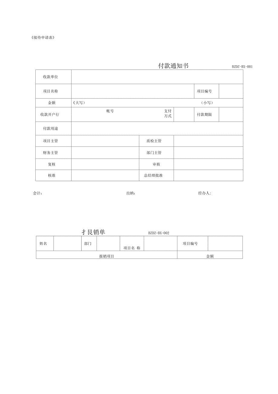 电子商务公司财务管理制度_第5页