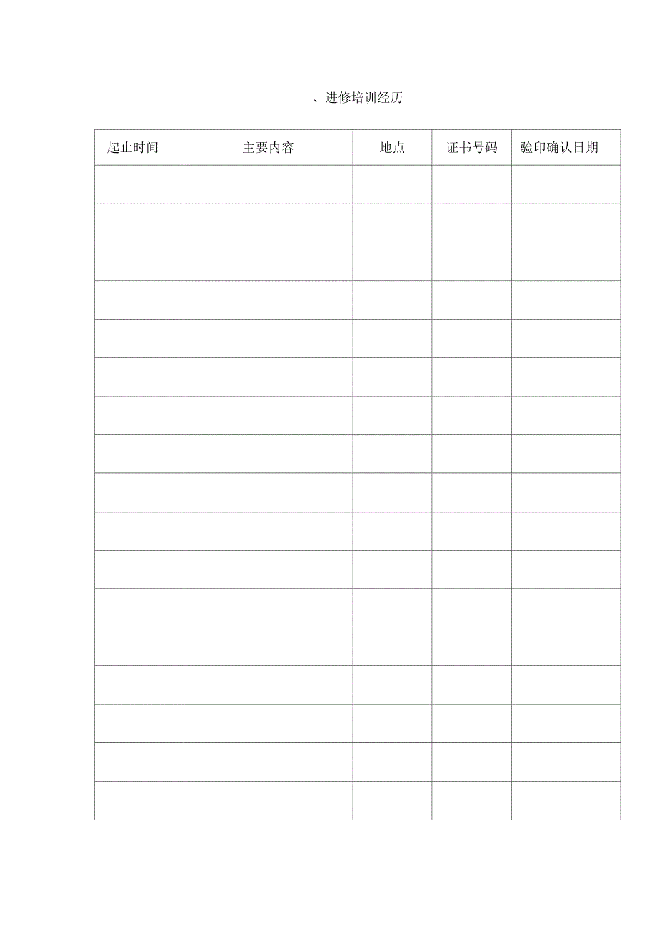 中小学幼儿园教师职务申报表_第4页