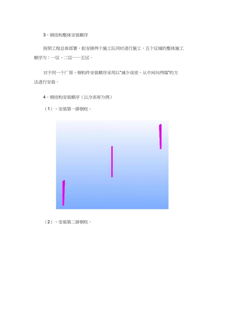 钢结构施工方案免费（完整版）_第4页