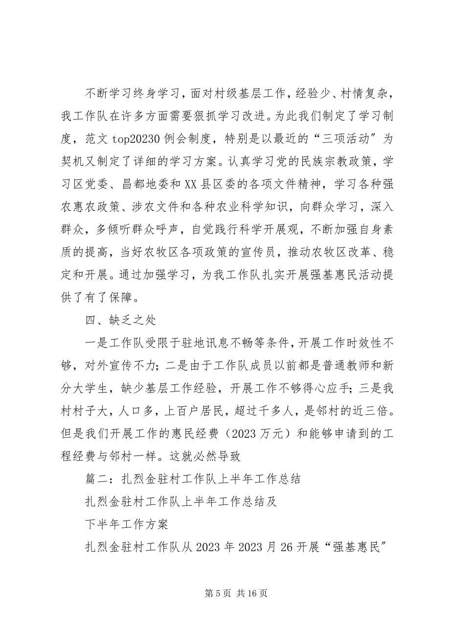 2023年强基惠民半年工作总结.docx_第5页