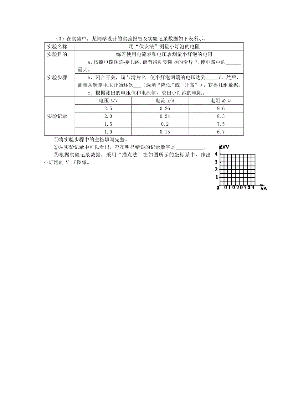 伏安法测电阻的典型例题.doc_第4页