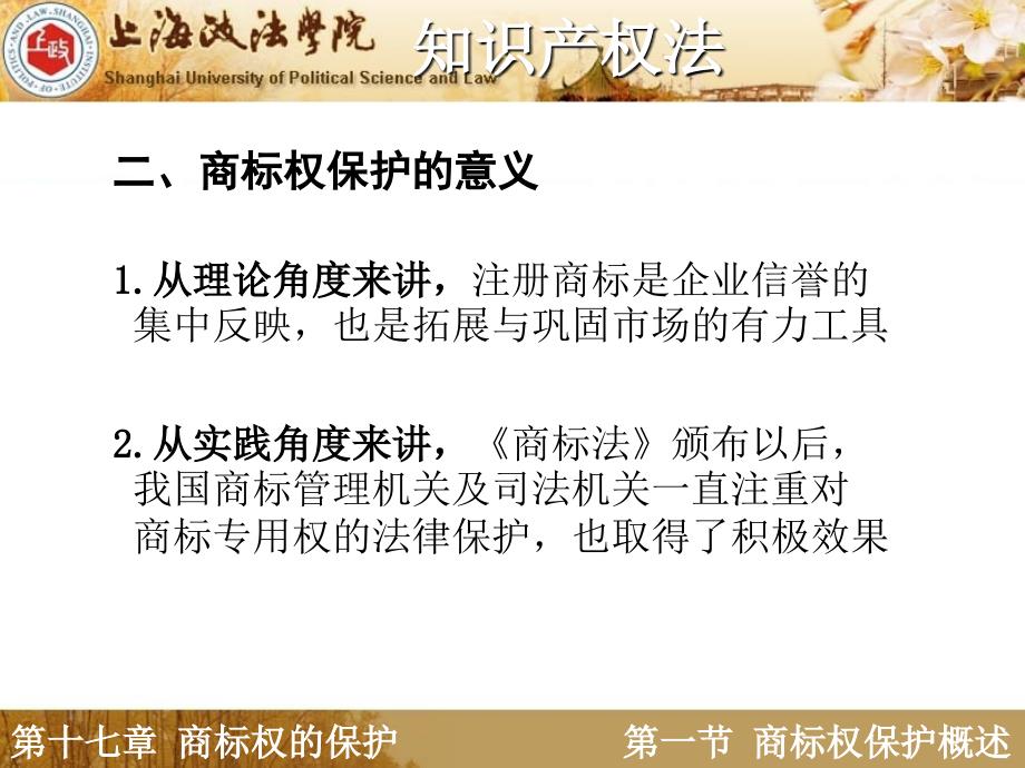 知识产权法：第十七章商标权的保护_第3页