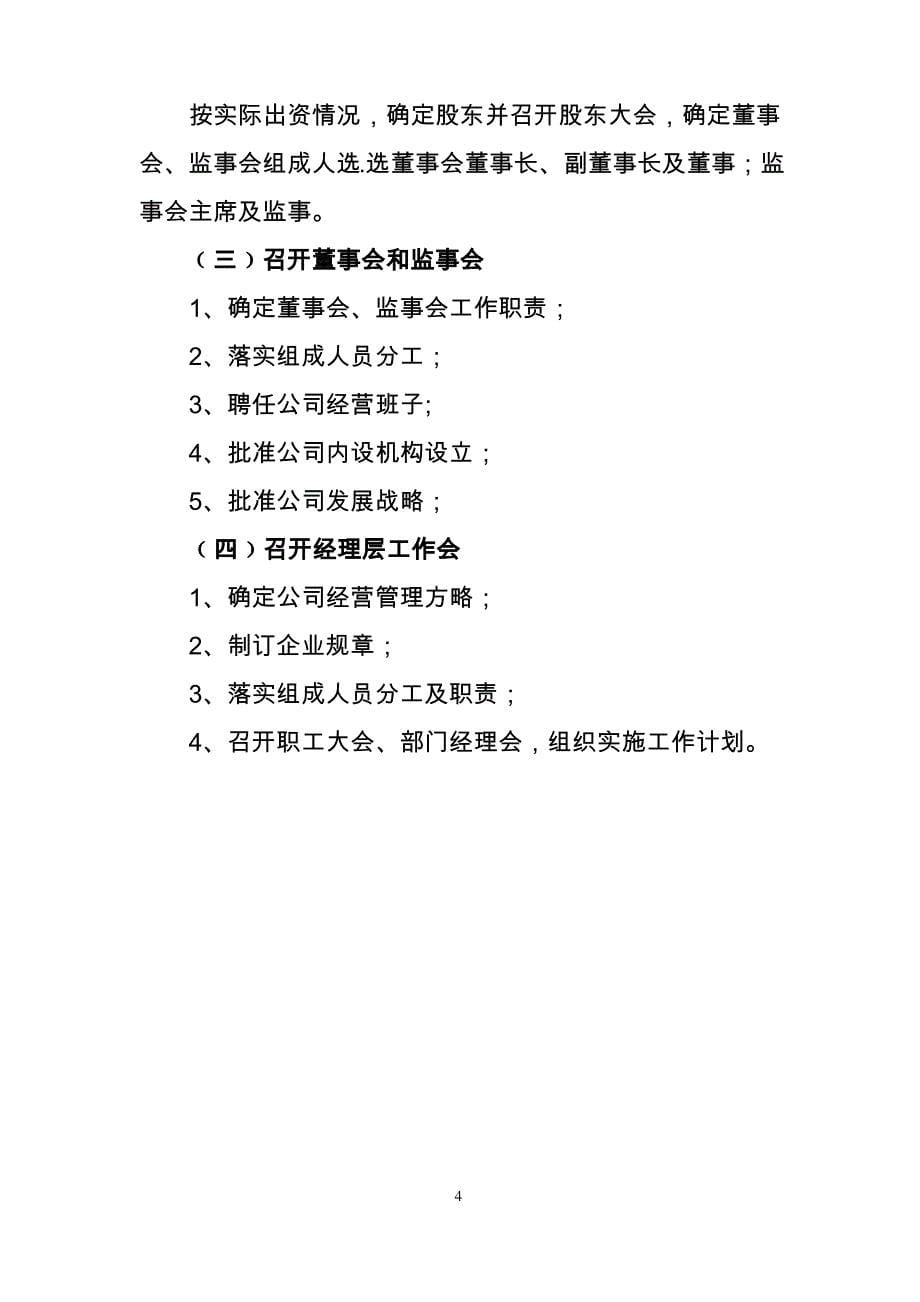 公司组建方案(范文)_第5页