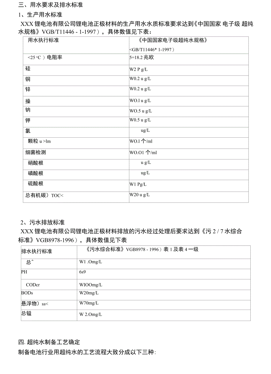 锂电池污水处理及纯水制备措施报价_第2页