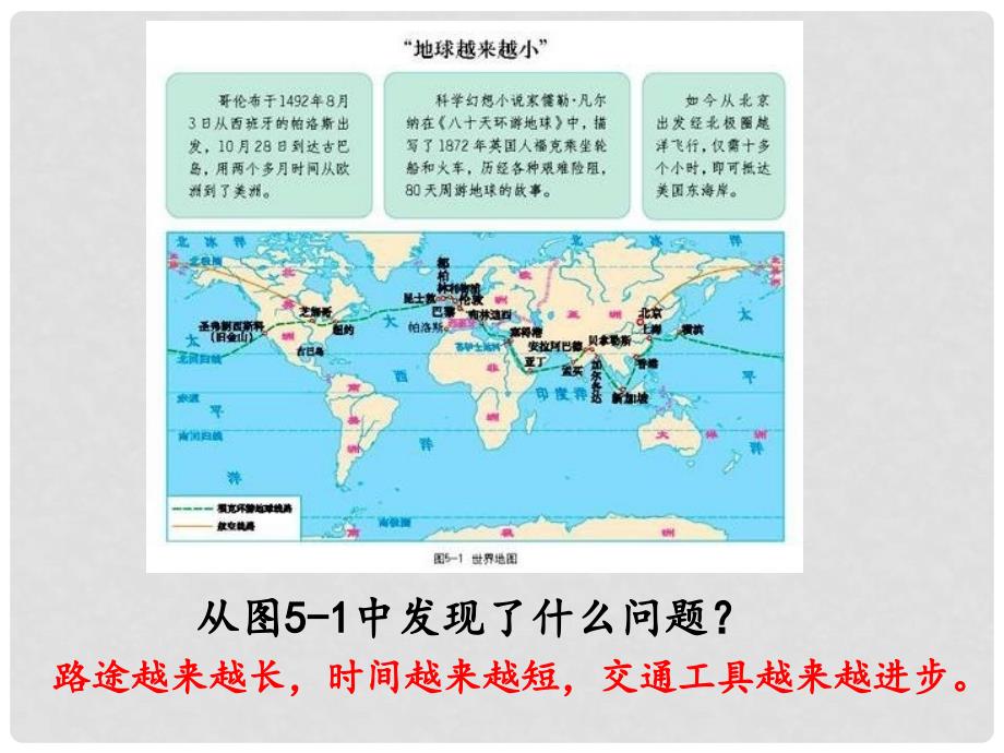 浙江省潮州市第四中学九年级历史与社会 5.1.1《“天涯若比邻”》课件 人教新课标版_第4页