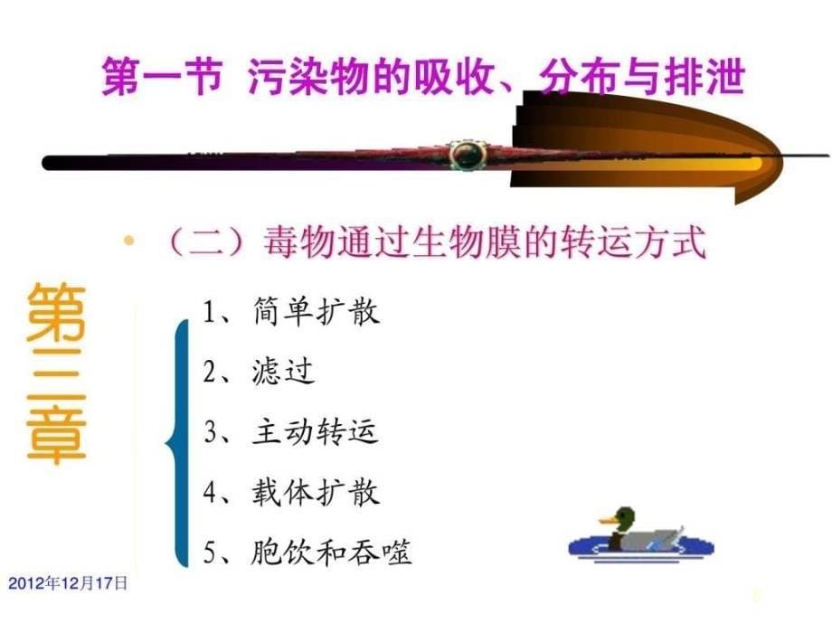 第三章环境污染物在体内的生物转运和生物转化.ppt_第5页