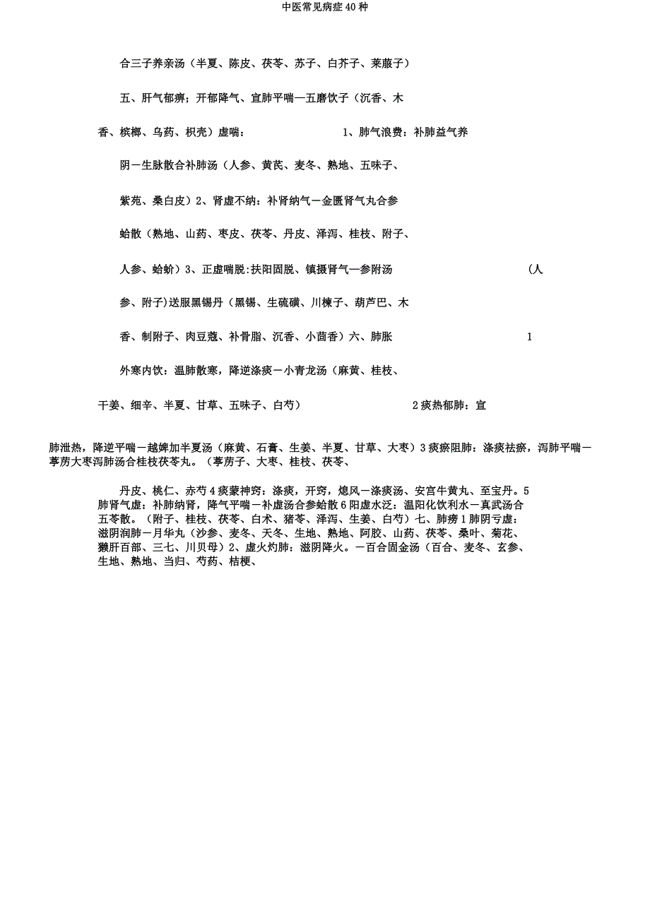 中医常见病症40种.docx_第3页