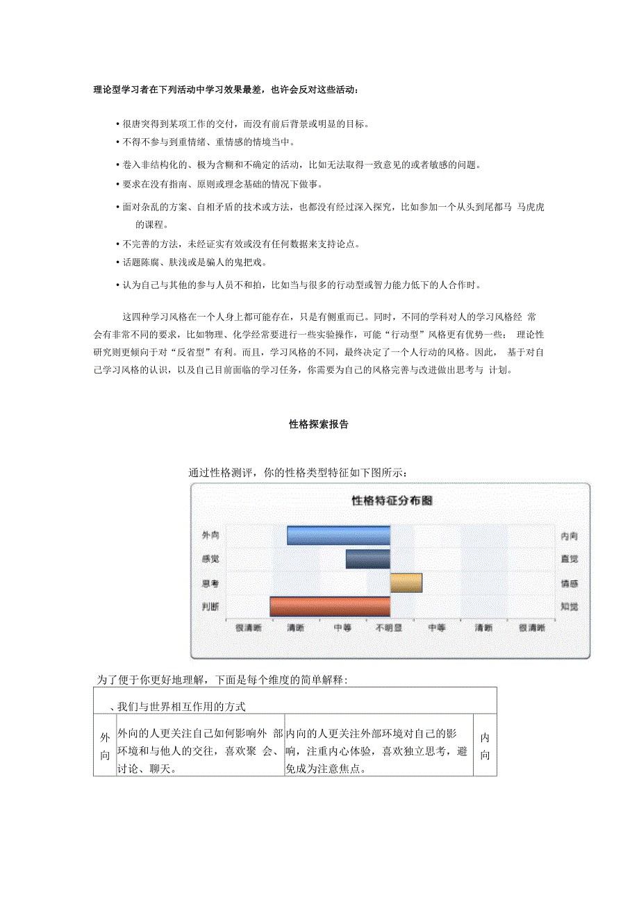 职业生涯测评报告_第3页