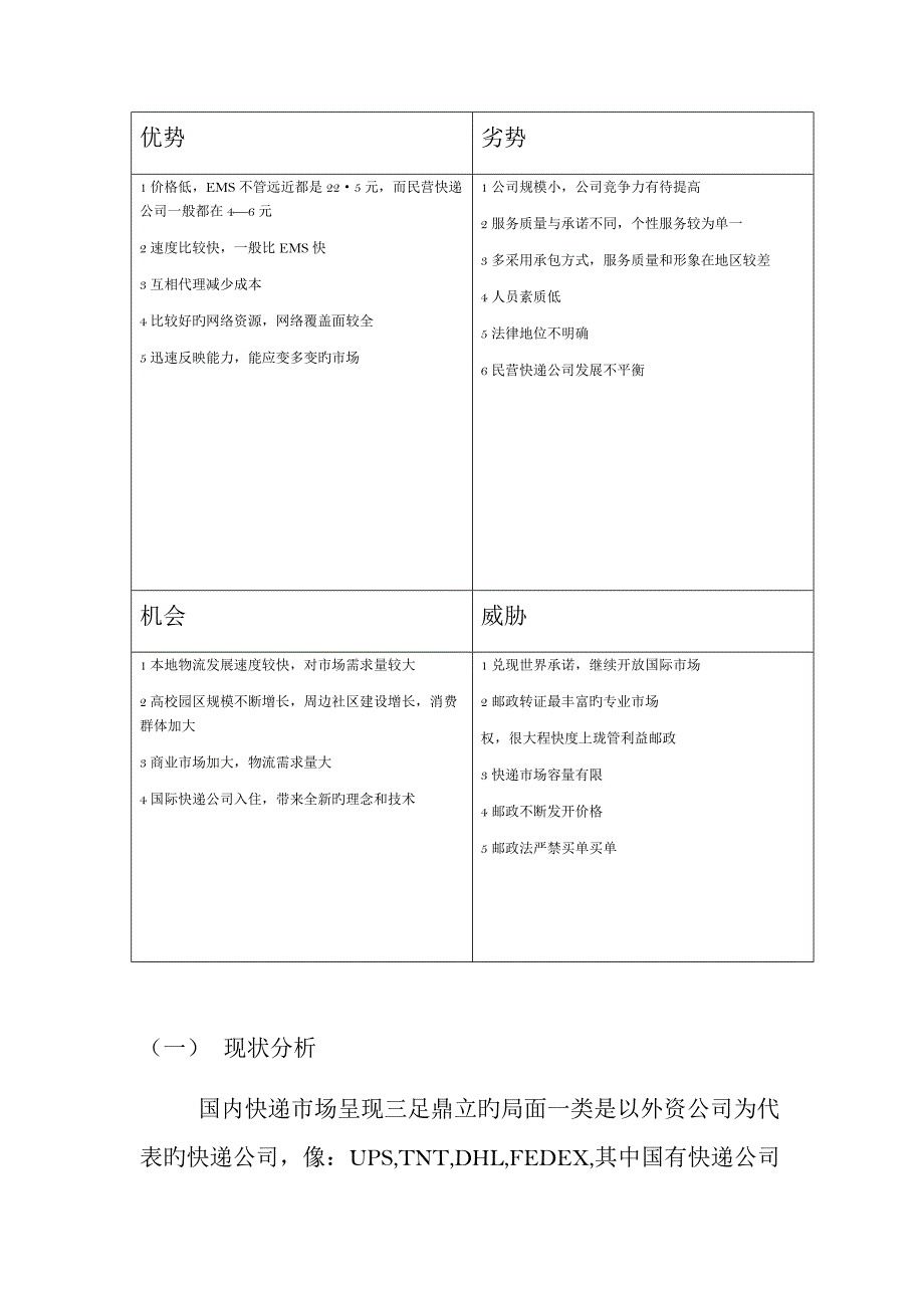 校园快递创业计划书_第4页