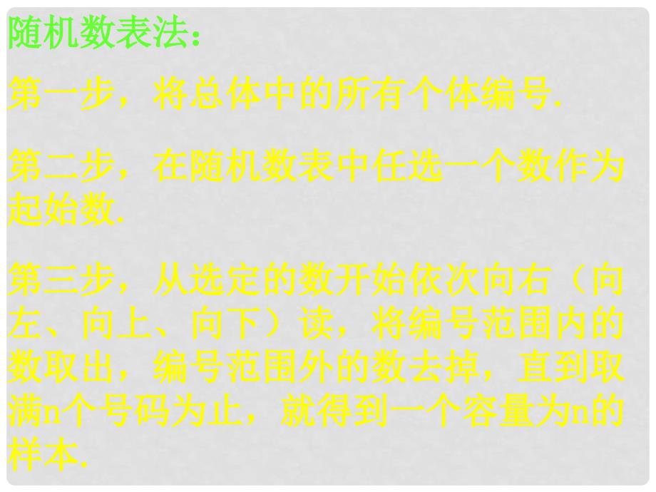 高中数学 2.1.2系统抽样课件 新人教A版必修3_第3页