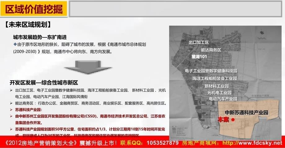 南通苏通产业科技园区E3、4地块营销策划报告_第5页