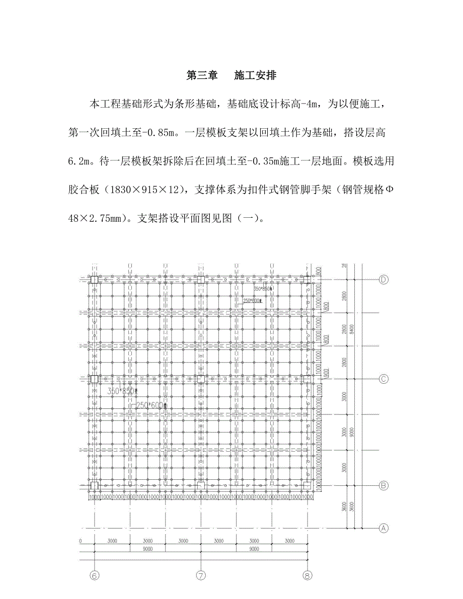 一层模板架搭设方案_第4页