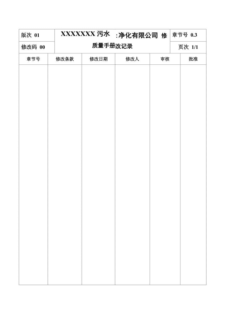 污水处理厂质量管理体系_第5页