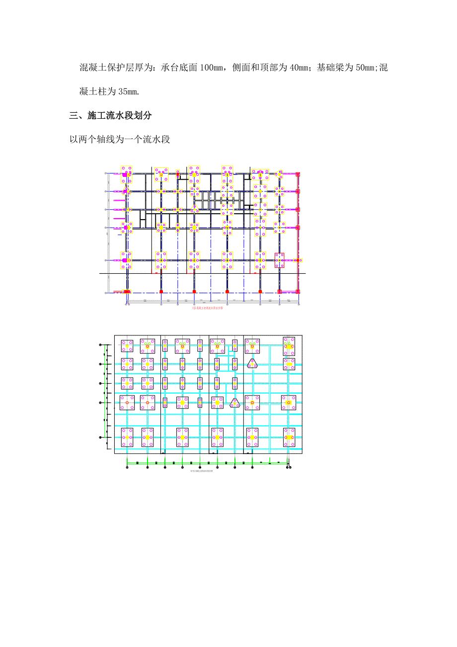 【建筑施工资料】基础混凝土施工方案_第4页