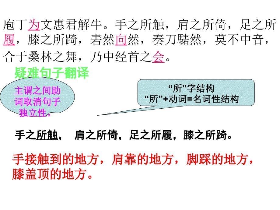 庖丁解牛精华版ppt_第5页