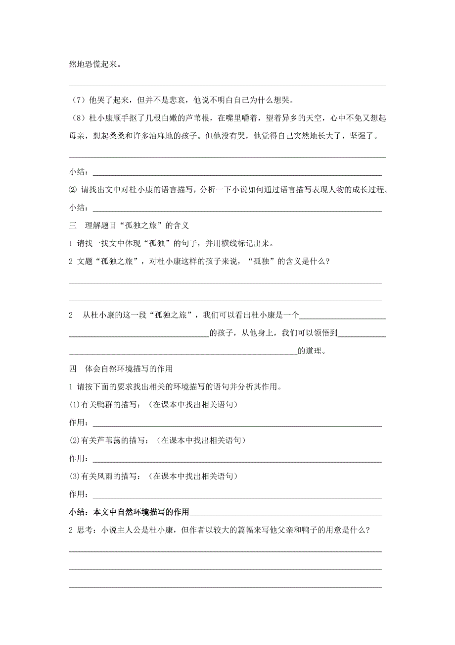 《孤独之旅》讲学稿.doc_第2页