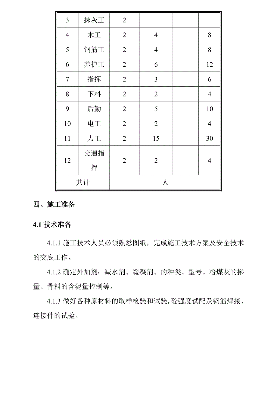 泵站大体积混凝土施工方案#钢筋混凝土矩形池_第4页