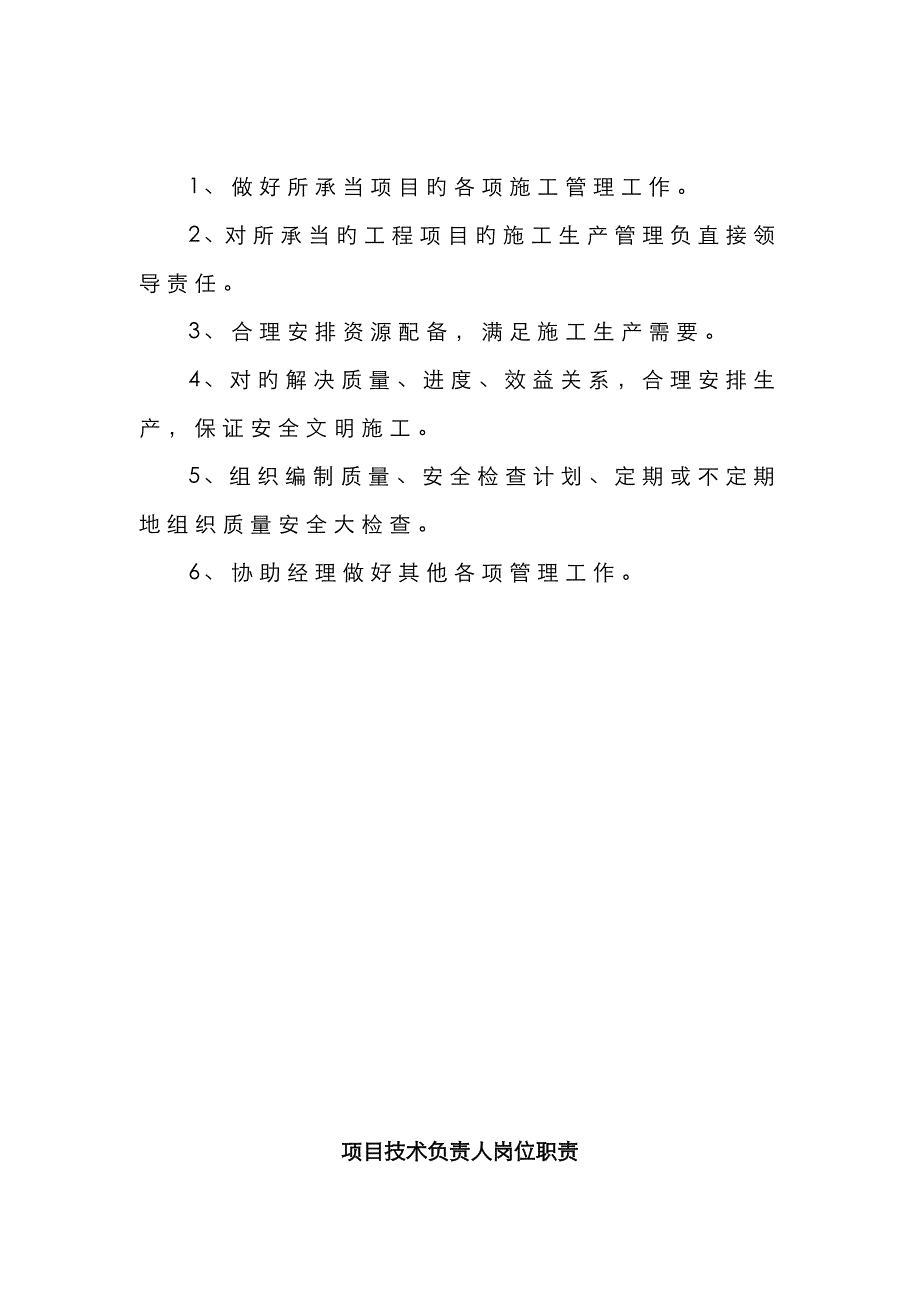 项目人员岗位职责_第2页