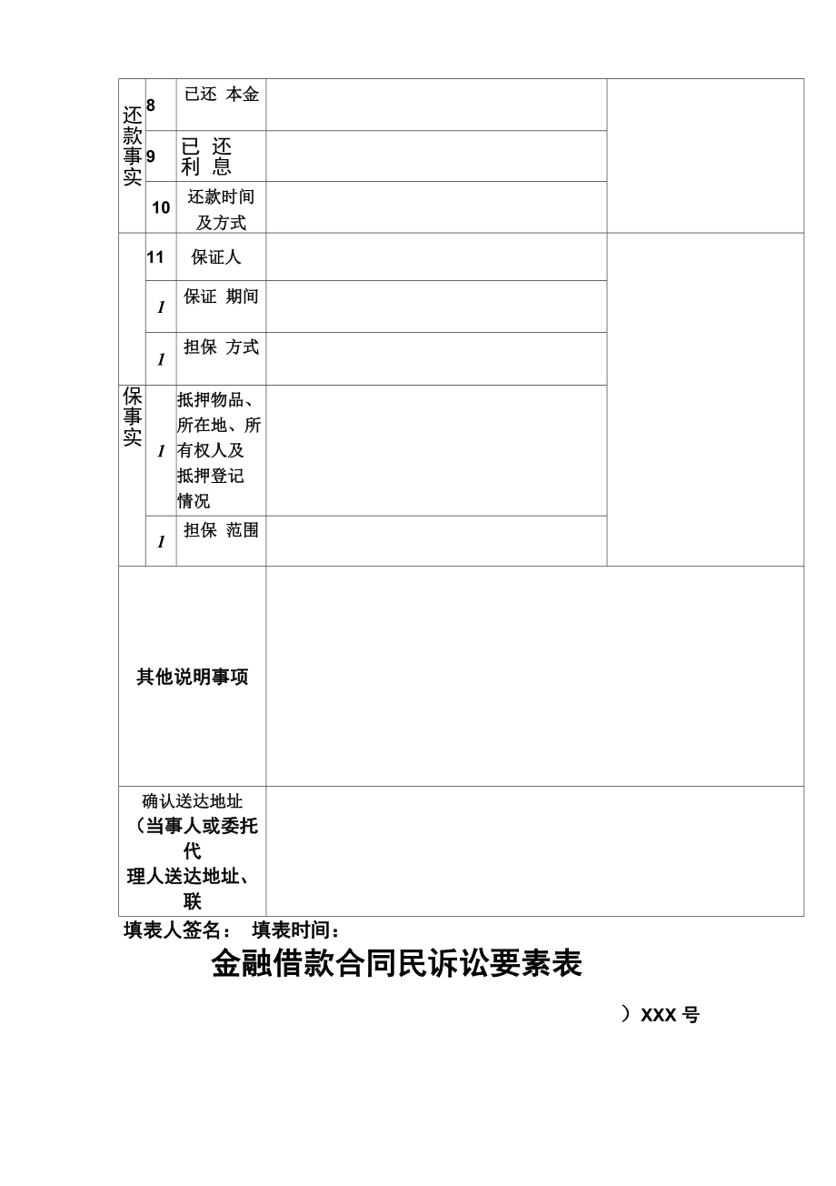 常见案件类型要素表_第4页