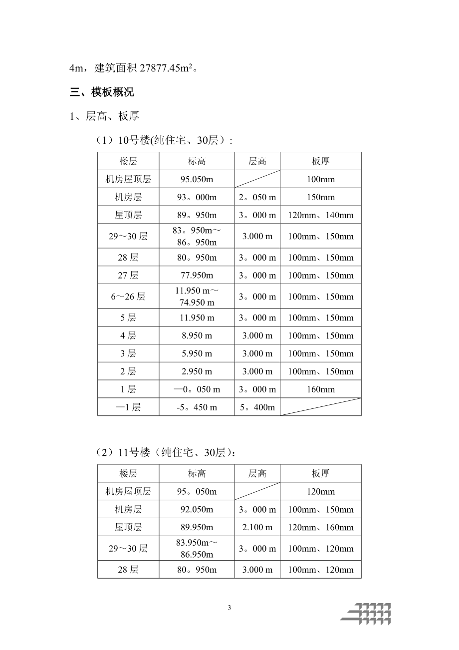 建筑工程模板安装专项施工方案(2016版)_第4页