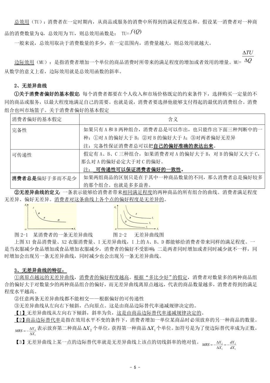 2018年中级经济师复习笔记经济基础知识(全面梳理版).doc_第5页