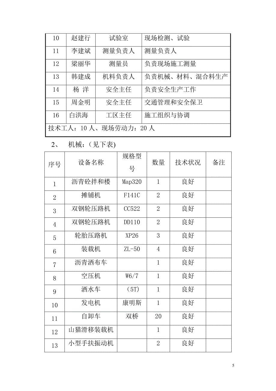 沥青混凝土上面层施工方案.doc_第5页