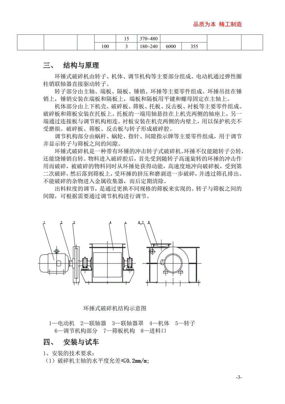 PCH环锤式破碎机.doc_第4页