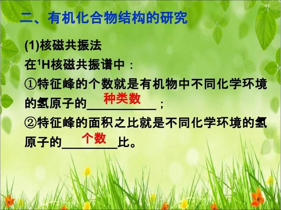 有机物组成和结构的确定方法.ppt_第5页