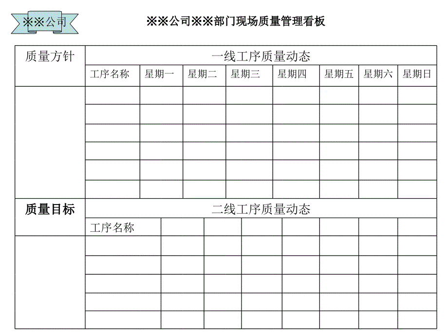 质量管理看板课件_第2页