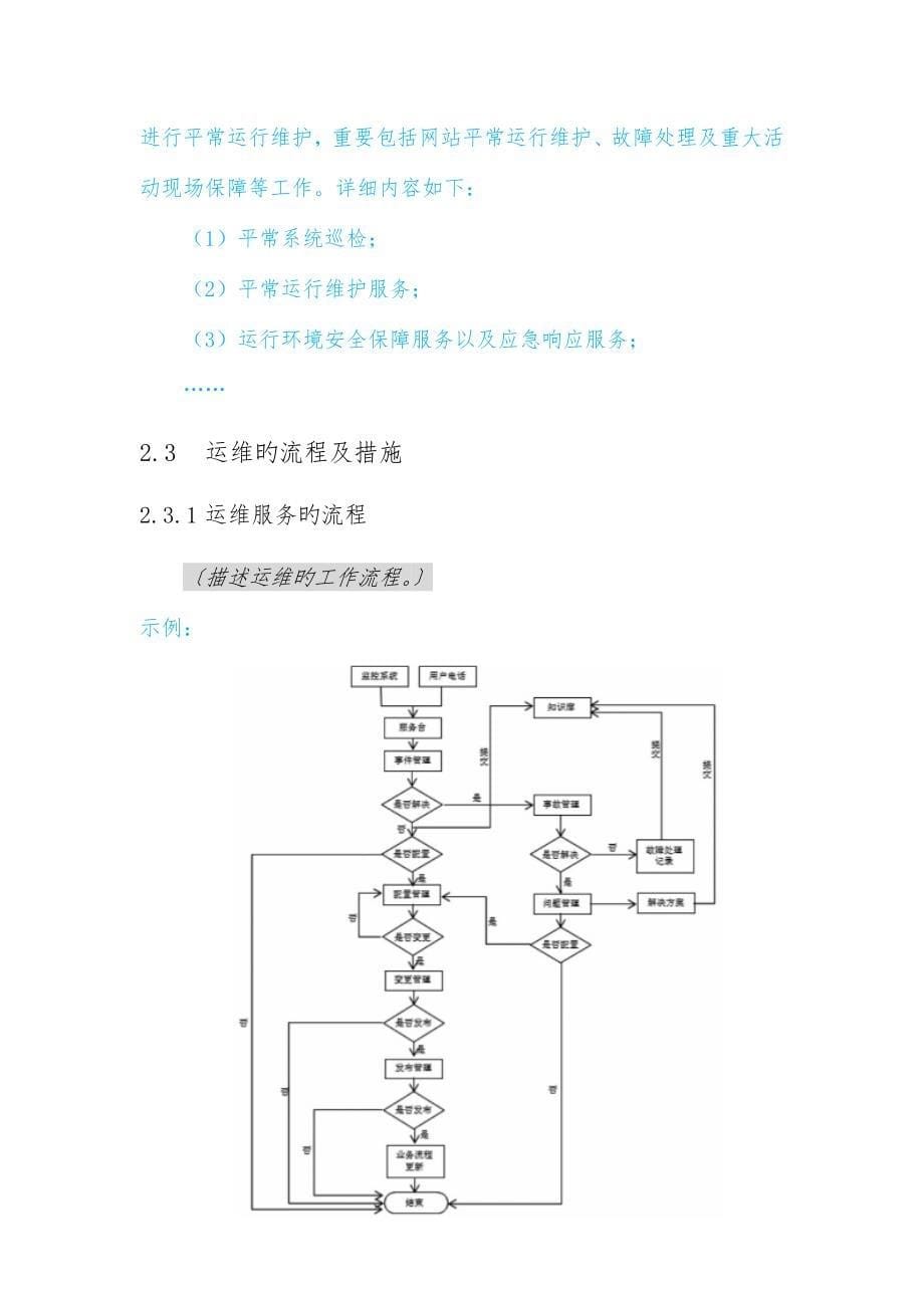 软件系统运维方案模板.docx_第5页