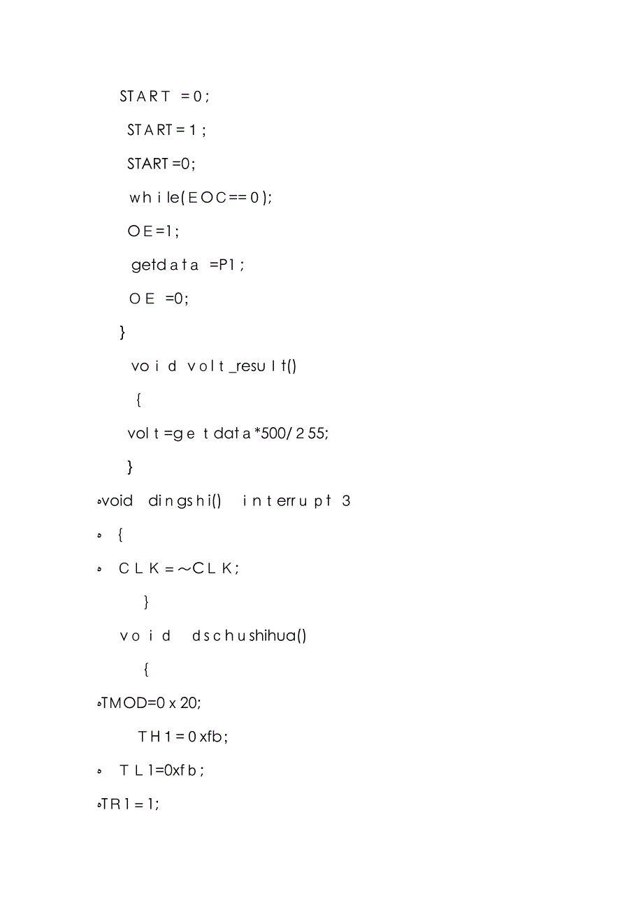 0809,1602设计数字报警电压表(按键调节报警电压值)_第2页