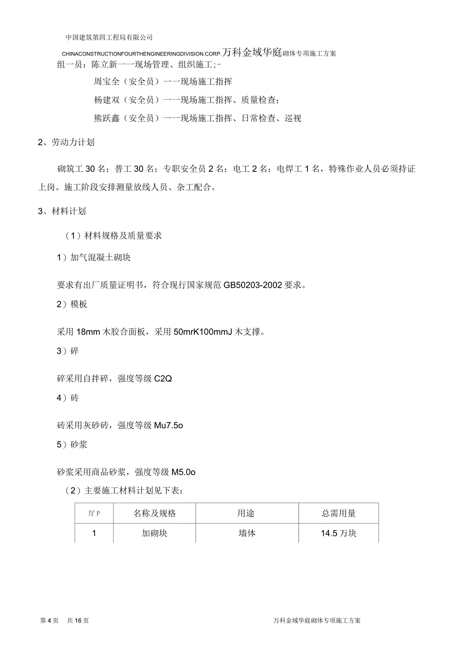 万科华庭砌体专项施工方案_第4页