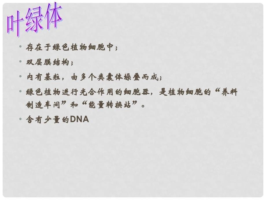 云南省红河州弥勒县庆来学校高一生物《3.2细胞器——系统内的分工合作》课件_第5页