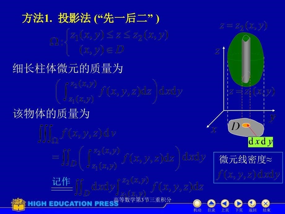 高等数学第3节三重积分课件_第5页