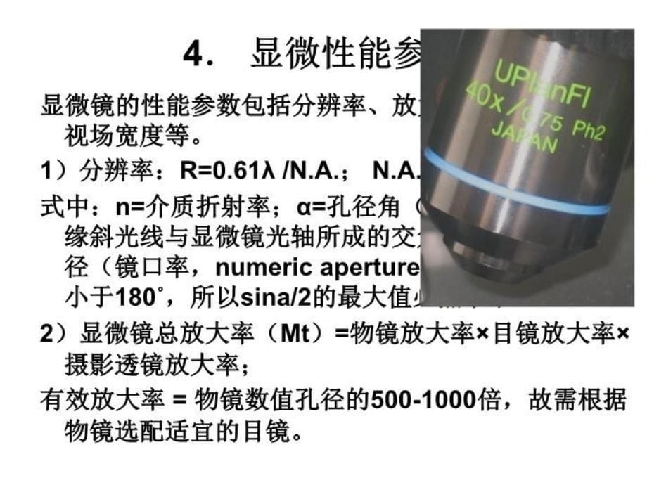 最新实验一光学显微镜及其使用APPT课件_第5页