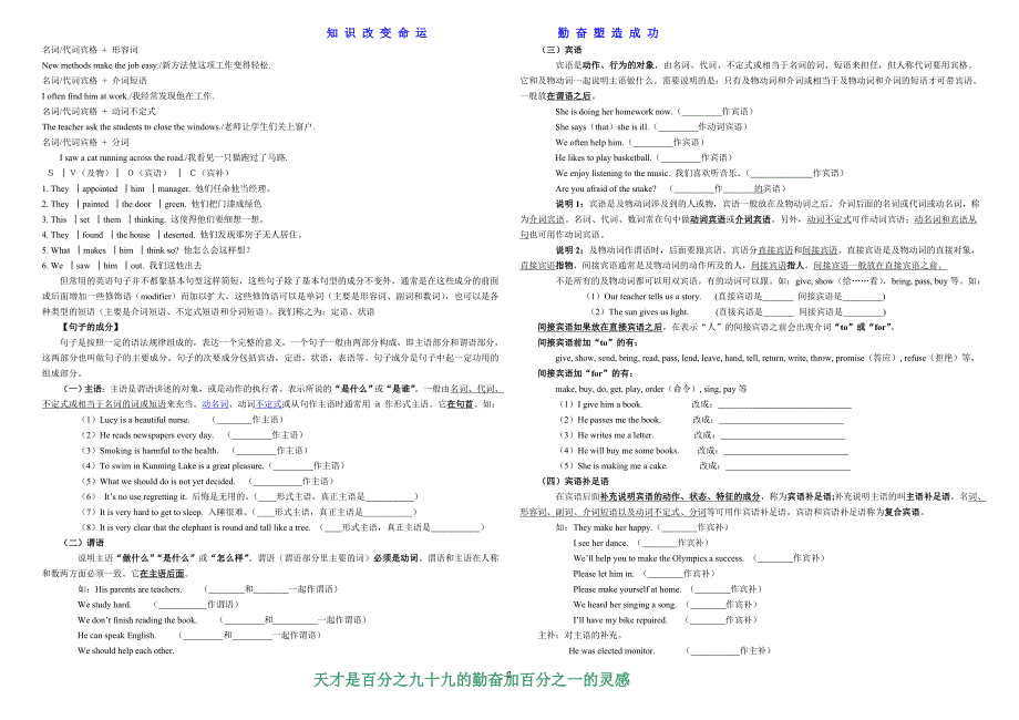 英语句子成分的划分及练习(1).doc_第2页