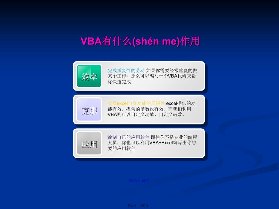 VBA编程入门学习教案_第5页